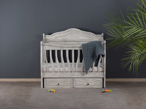 Figaro silver crib